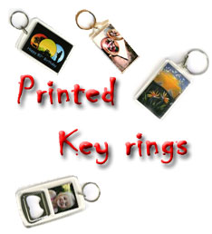 Printed Acrylic Keyrings