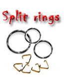 Split rings and V Clips